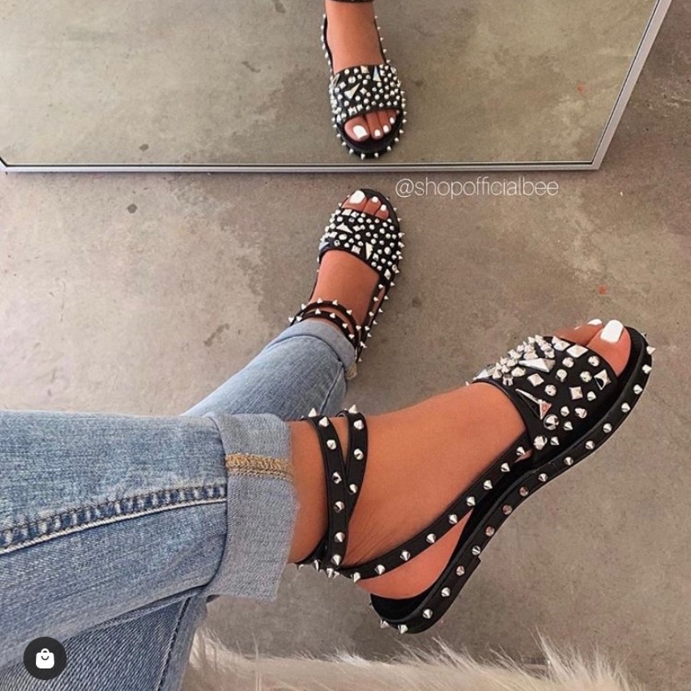 Studded Sandals - Picture 1 of 1